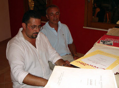 Giuseppe Costa und Umberto Benedetti Michelangeli