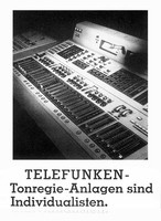 Telefunken Pult (Hermann Hoffman)